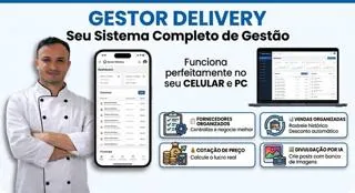 App Gestor do Delivery